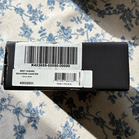 Waterford Best Wishes Seahorse Wine Bottle Coaster - Picture 2 of 7